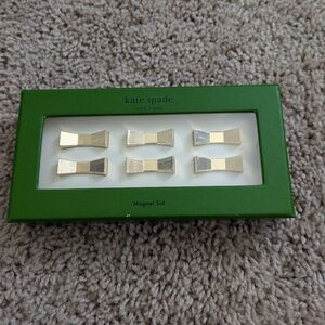 Kate Spade Gold Bow Magnets